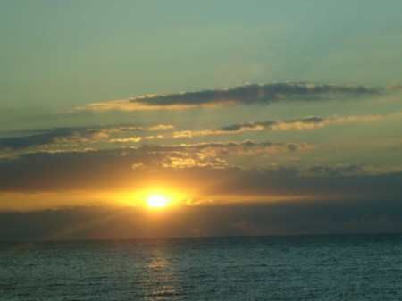 Watch the sun rise over a cup of coffee